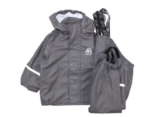 CeLaVi rainset bukser og jakke grey